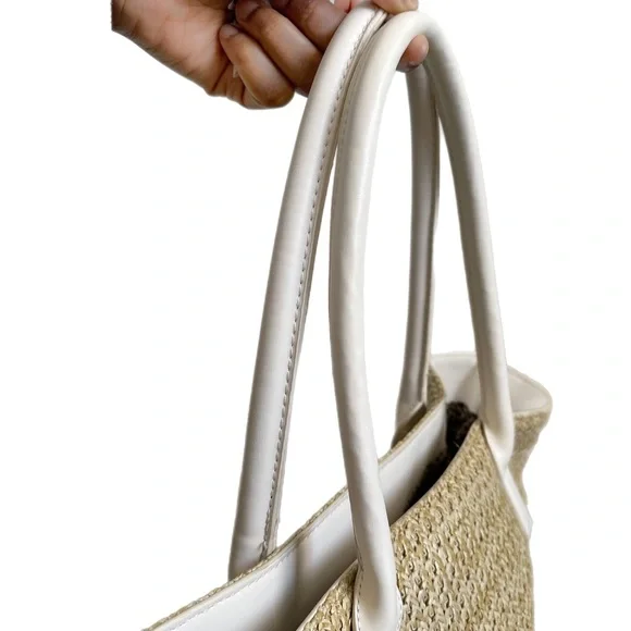 Dream Control Rattan/ Straw Tote Medium - Picture 5 of 13